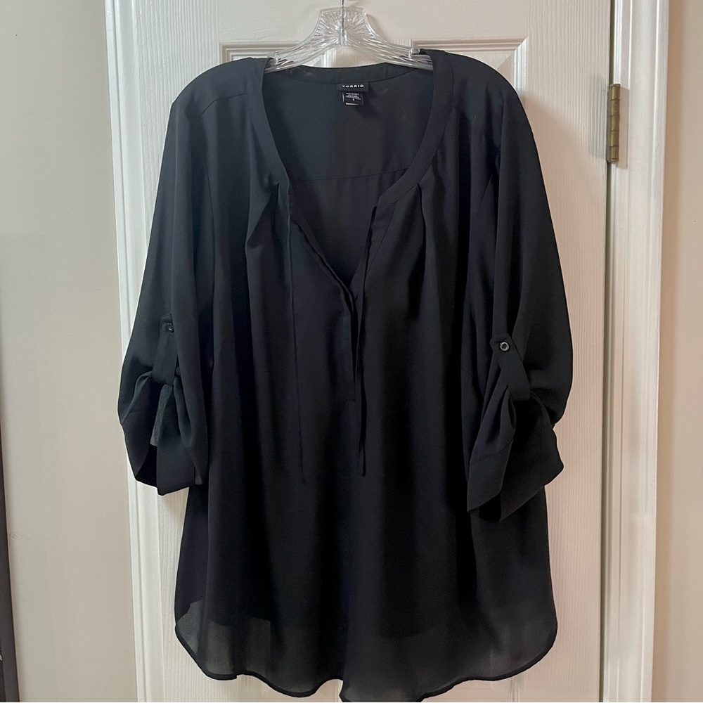 Torrid Harper Georgette blouse
